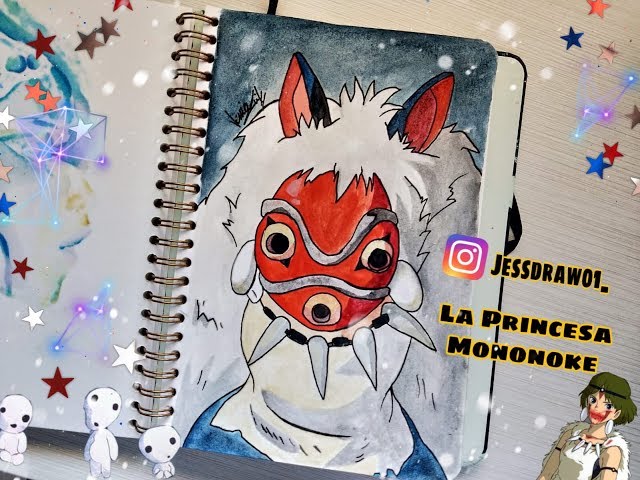 Vídeo relacionado con Zymbatee Princesa Mononoke Dibujar Lobo Jersey Negro Unisex De Corte Clásico con Cuello Redondo
