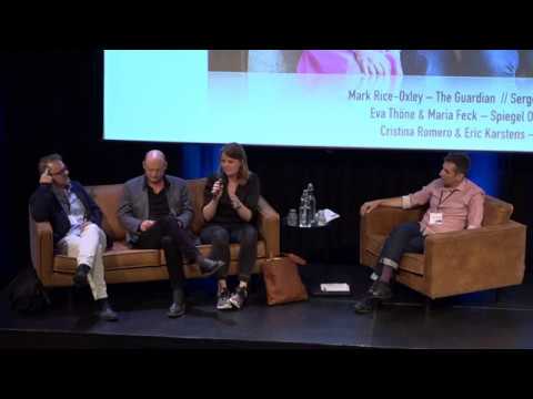 The New Arrivals Panel | European Journalism Centre | True Stories Conference 2018