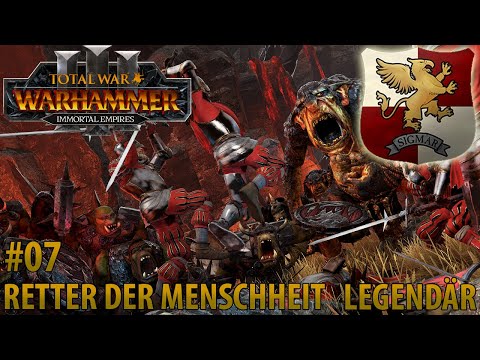 Retter der Menschheit Challenge #07 Imperator Karl Franz Total War: WARHAMMER 3
