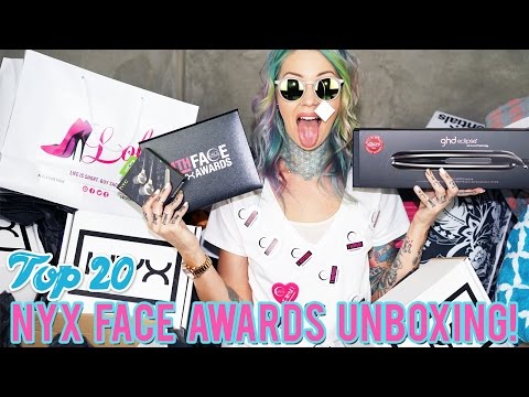 NYX Face Awards Top 20 Unboxing! | KristenLeanneStyle