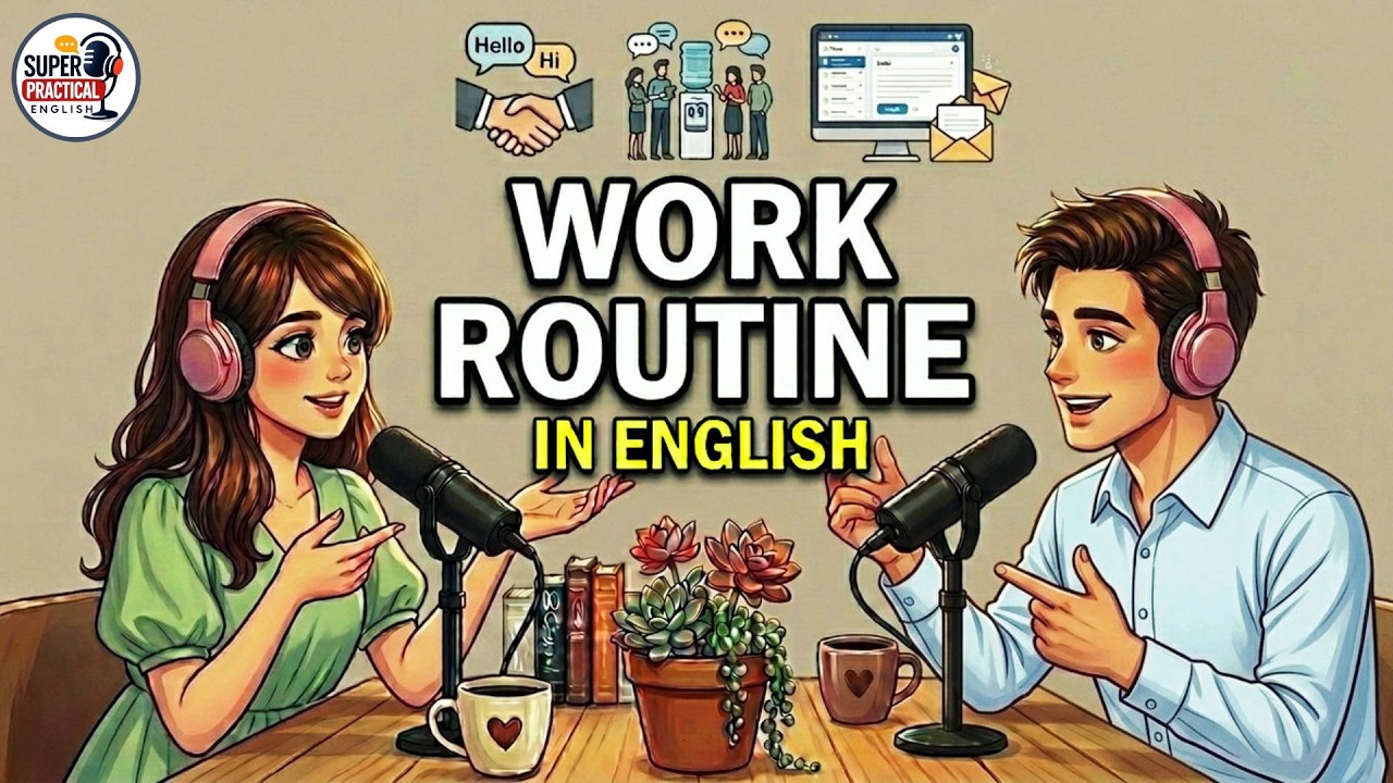 What Native Speakers Really Say at Work (Greetings, Small Talk, Emails) | Slow & Clear Podcast