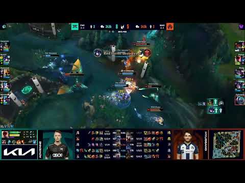 FNC Rekkles Jinx rocket is all you need to win the fight! FNC vs MAD LEC spring 2023 W3D1