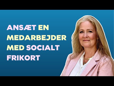 Sådan ansætter du en medarbejder med socialt frikort