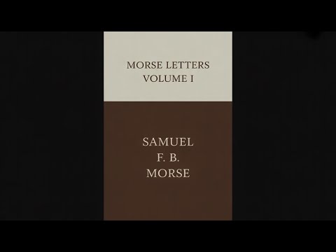 Samuel F. B. Morse, His Letters and Journals - In Two Volumes, Volume I. by In Two Volumes, Volume I. — free full audiobook