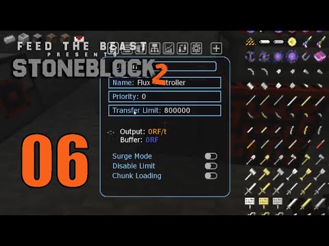 Stoneblock 2 E06 - Flux Networks: I Have the Power!