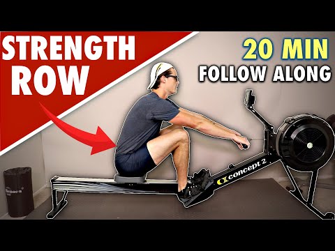 20-Minute Strength-Building Row Follow-Along Workout