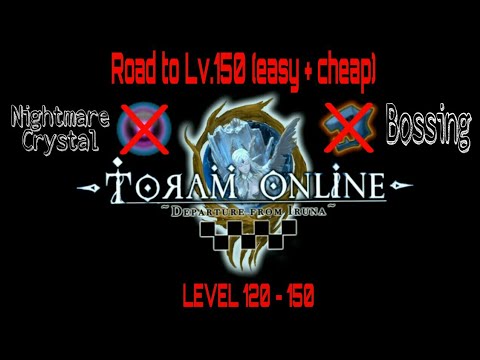Toram Online : Easy Leveling to LVL 150 without NC/Bossing and Low Budget (LVL 120-150)