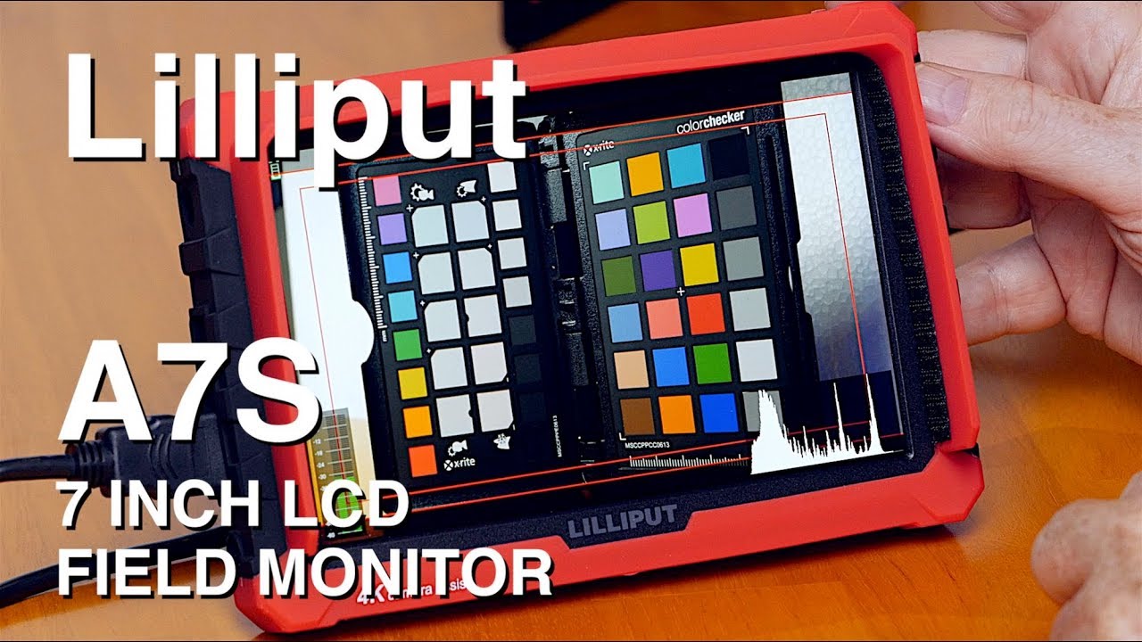 Накамерный монитор Lilliput A7s 7" 1920x1080, красный -N