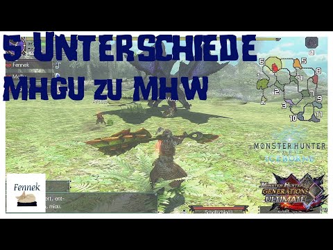 5 Unterschiede zwischen Monster Hunter World und Monster Hunter Generations Ultimate | Teil 1