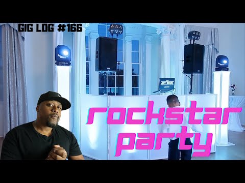 DJ GIG LOG | THIS PARTY FELT LIKE A ROCKSTAR TYPE OF PARTY | TRAVEL WEDDING GIG | MOBILE DJ SETUP |