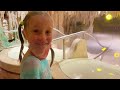 Nastya and her Family trip to the pig island