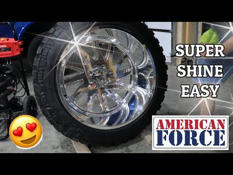 HOW TO POLISH YOUR AMERICAN FORCE WHEELS