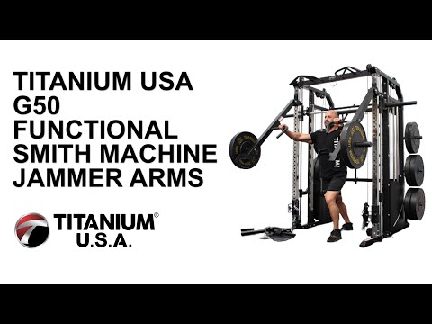 TITANIUM USA G50 FUNCTIONAL SMITH MACHINE JAMMER ARMS 2