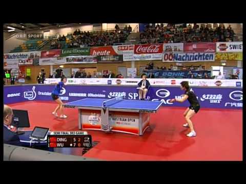 Austrian Open 2013   DING Ning VS WU Yang