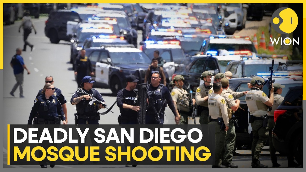 San Diego Mosque Shooting: Deadly Attack At San Diego Islamic Center Leaves 3 Dead | WION News