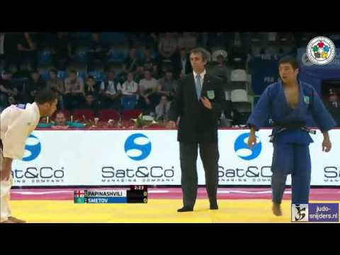 Judo 2013 World Masters Tyumen: Papinashvili (GEO) - Smetov (KAZ) [-60kg]