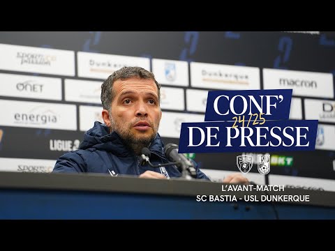 🎥 Avant-match SC Bastia - USL Dunkerque (J28 - Ligue 2 BKT)
