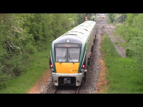 Irish Rail 22000 Class Intercity Trains - Edgeworthstown Station, Longford