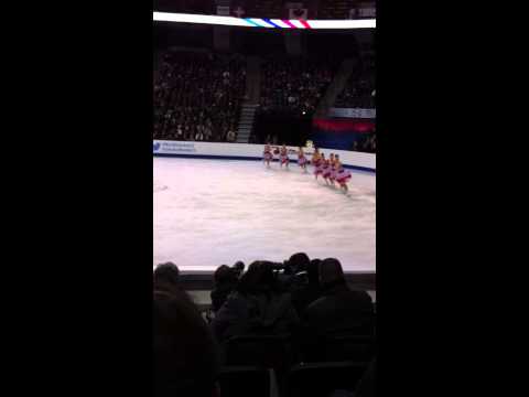 Team Russia 1 Sprials from Short Program