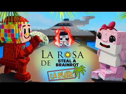 La Rosa de Steal a Brainrot Especial La Playa