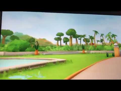 Babar: crocodile fall on the lake