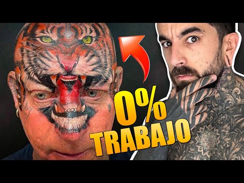 «NO me DAN TRABAJO»  Edición TATUAJES en la CARA 😳