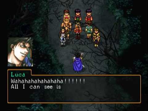 Suikoden 2 - Defeat Luca Blight in 1 turn with all 3 parties