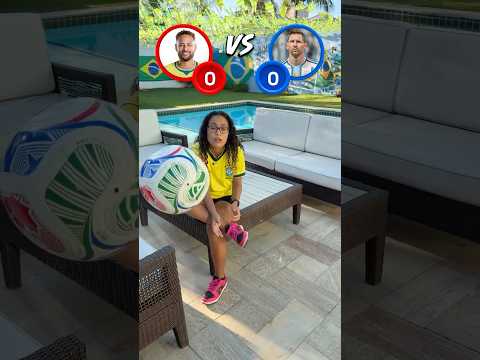 -NEYMAR OU MESSI? QUEM É MELHOR? #shorts