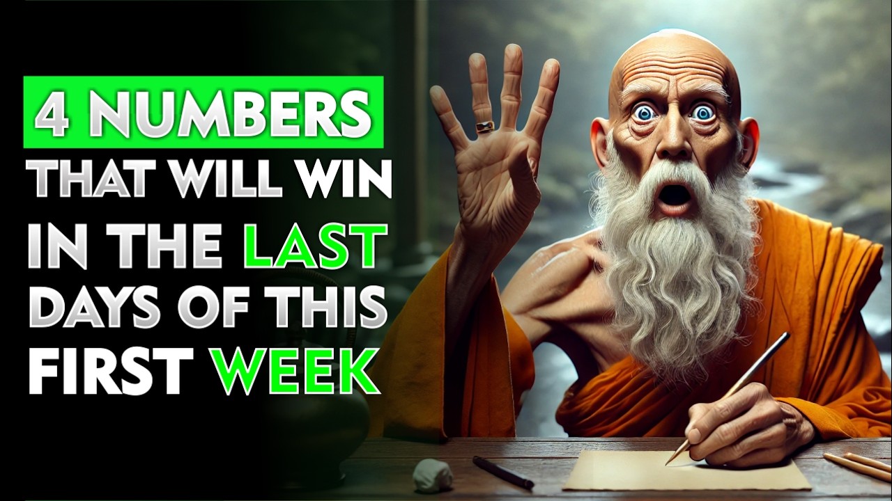 Lucky Numbers: 4 Numbers to Focus on for the Remaining Days of This First Week | Buddhist Teachings