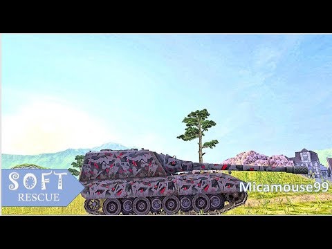 Jg PZ. E 100: 8000 Damage , 2 Frags - WOT BLITZ - 🇩🇪