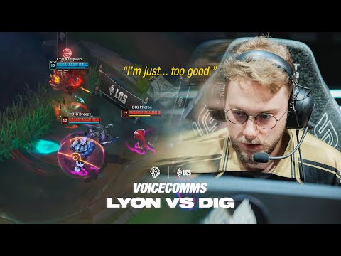 ¿Hicimos MENTAL BOOM? 🤯 | LYON vs DIGNITAS | LCS 2026 Voice Comms