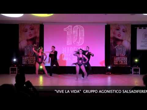 "VIVE LA VIDA"  GRUPPO AGONISTICO SALSADIFERENTE M° EMANUELE ALOPO