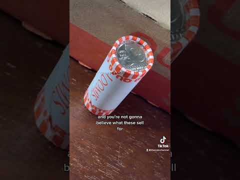 LOOK WHAT THE BANK GAVE ME!! #quarter #bank #coinroll #foryou #shorts