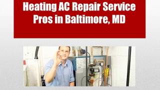 Heating AC Repair Baltimore