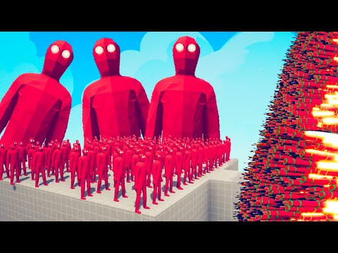 100x FIRE MUMMIES + 3x GIANT MUMMY vs 2x EVERY GOD - Totally Accurate Battle Simulator TABS