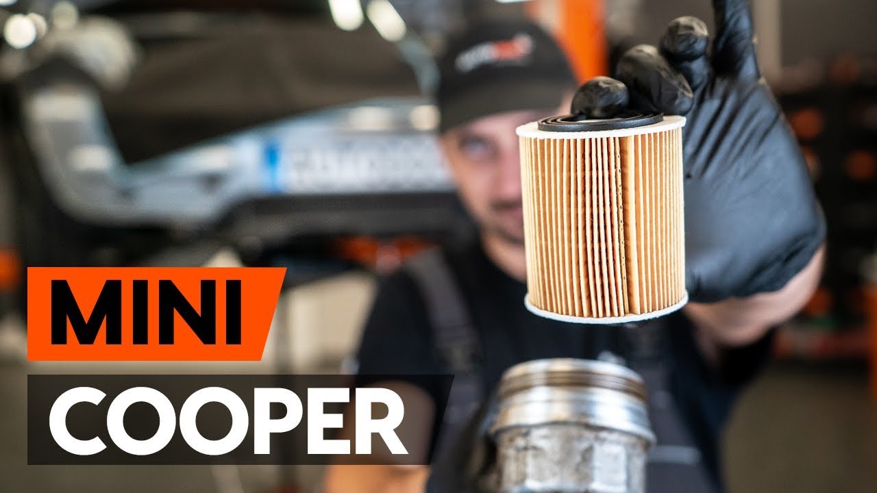 Como mudar óleo do motor e filtro em Mini R50, R53 - guia de substituição