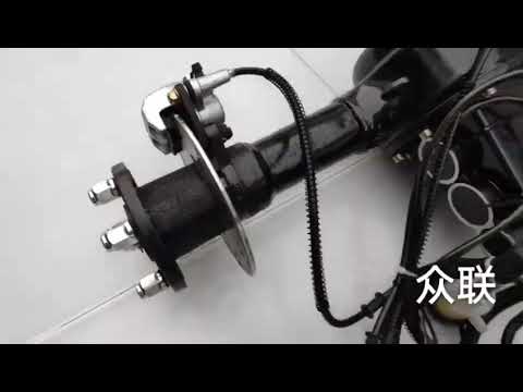 electric rear axle disc brake
