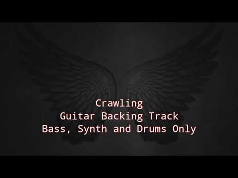 Bullet For My Valentine - Crawling ( Guitar Backing Track ) Bass,Synth and Drums only