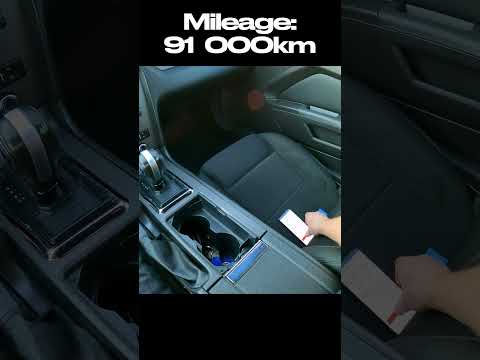 0-100 test in Ford Mustang (3.7 V6 305hp with LPG) from 2013 #shorts #power  #testdrive