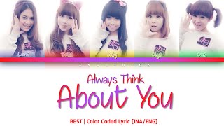 Download lagu BE5T - Always Think About You (Color Coded Lyrics/Lirik INA/ENG) mp3