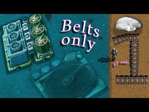 Four days, hundreds of belts, pure seablockage | Factorio Seablock | Part 1