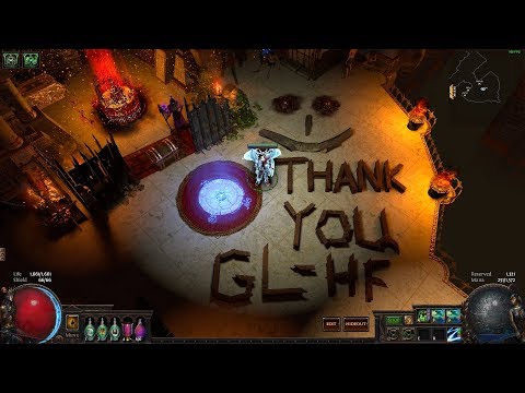 [Path of Exile 3.4] 1m47sec Uber Lab Run (Faster Run in Description)