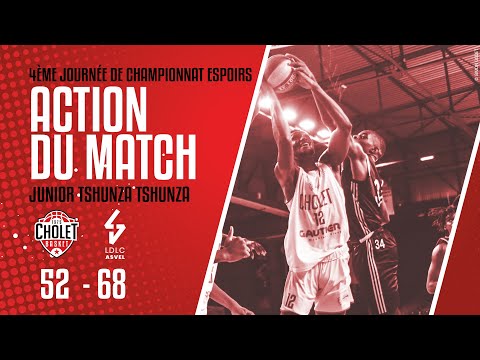 Action du match Académie Gautier CB - ASVEL