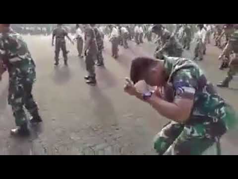 Indonesian Soldiers Dance