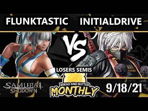 BnB 24 Losers Semis - Flunktastic (Mina) Vs. Initialdrive (Yashamaru) Samurai Shodown