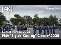 The Sunset Parade Of PMA Siglab Kasilag Class Of 2028 January 4 2025