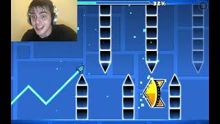 Me when Im trying to beat a demon.. | Geometry dash