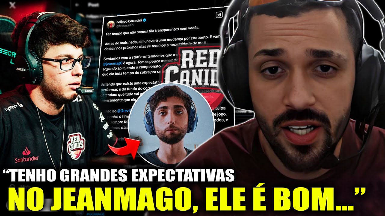 BOMBA! Dynquedo rebate CRÍTICAS aos ProPlayers e comenta caso do Grevthar na Red Canids