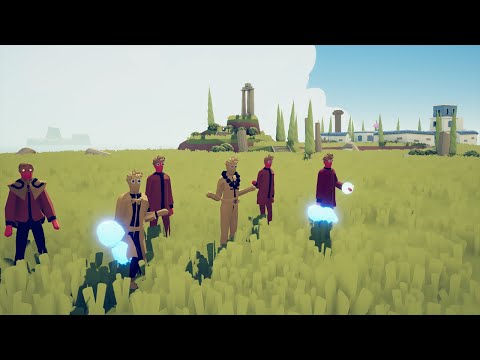 NARUTO ARMY  vs EVERY FACTION - TABS - Totally Accurate Battle Simulator