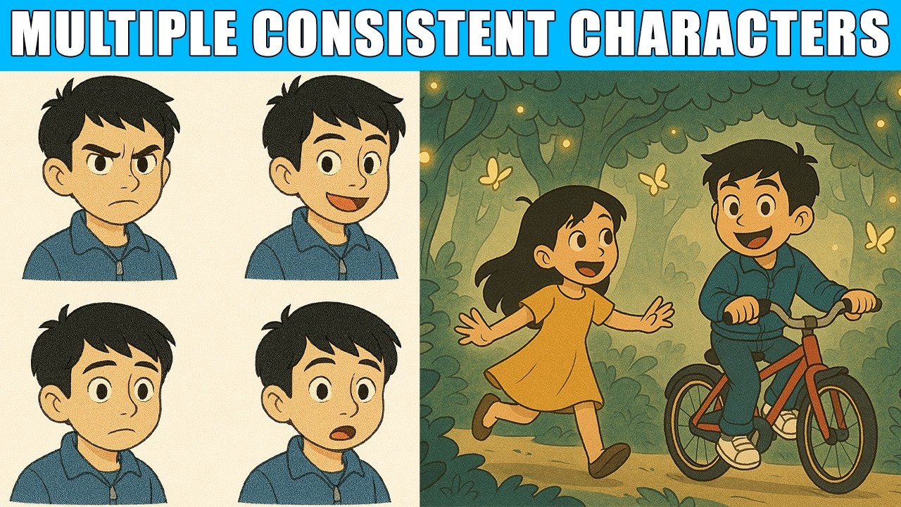 MULTIPLE Consistent Characters SOLVED | OpenAI + Animation & Lip-Sync